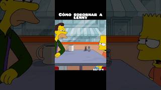 Bart Soborna a Lenny 🎺 thesimpsons homersimpson humor shorts shortsfeed shortsviral [upl. by Ecnarual]