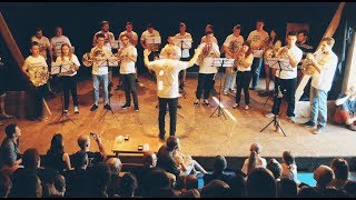 TITANIC  French Horn Orchestra  TEREMISKI HORN CAMP 2018 [upl. by Ellekcir584]