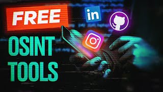 Top 3 Free OSINT Tools  Scan Everything [upl. by Seidule797]