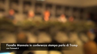 Fiorella Mannoia parla di Trump Mi fanno paura le sue parole incita allintolleranza [upl. by Timothy404]