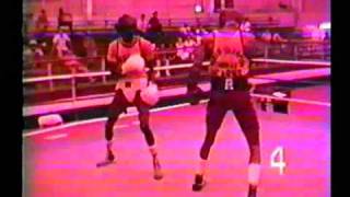 Thomas Hearns  Mark Breland ex 22 [upl. by Nolahc598]