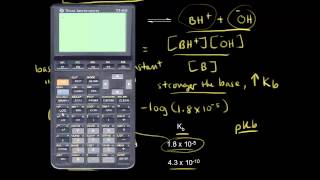 Weak base equilibrium  Acids and bases  Chemistry  Khan Academy [upl. by Nyleikcaj]