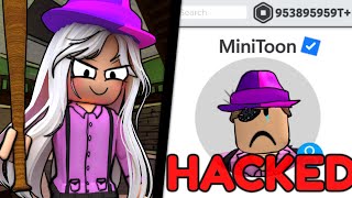 I stole MINITOONS account to play PIGGY [upl. by Siulegroj]