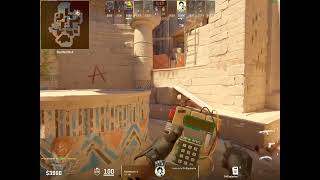 Sick clutch 1v4 on Anubis 18 000 elo premiere CS2 [upl. by Shamrao314]