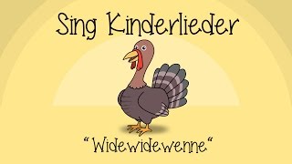 Widewidewenne  Kinderlieder zum Mitsingen  Sing Kinderlieder [upl. by Roban]