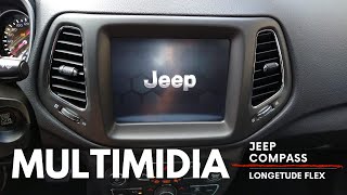 MULTIMIDIA DO JEEP COMPASS EM DETALHES [upl. by Aridaj]