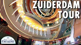 Zuiderdam Tour  Holland America Line  Cruise Ship Tour [upl. by Auhs]