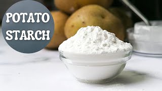 Potato Starch  Quick and Easy Way to Make Potato Starch at Home  Potato Starch Extraction [upl. by Tuddor]