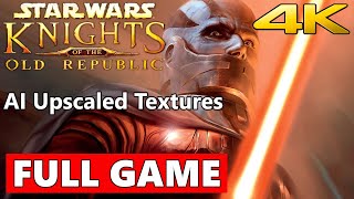 Star Wars Knights of the Old Republic Full Walkthrough Gameplay  No Commentary 4K PC Longplay [upl. by Platas]