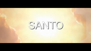 SANTO  Lyrics  Diego Leão [upl. by Aleekat]