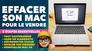 Réinitialiser  Effacer son Mac Intel pour le vendre  toutes les étapes indispensables [upl. by Evelunn]