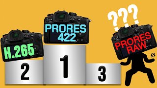 What is actually the best ProRes RAW ProRes 422 or H265 w GH6 Firmware 20 [upl. by Tengdin]