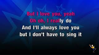 I Hate Love Songs  Kelsea Ballerini KARAOKE [upl. by Grata]