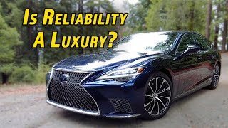 The Most Pragmatic Big Luxury Sedan  2022 Lexus LS 500 h [upl. by Maon]