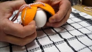 How to scramble eggs in the shell with a tennis ball [upl. by Laurie]