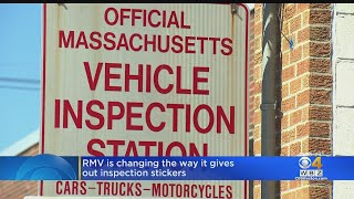 Massachusetts RMV making inspection sticker changes [upl. by Breban]