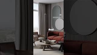 Sofa Colours for Grey Walls  interiordesign designhacks luxury style [upl. by Uamak580]