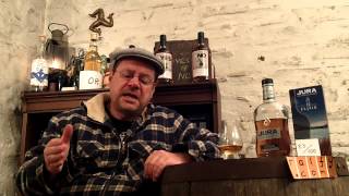 whisky review 474  Jura malt whisky 12yo  40 [upl. by Kain]