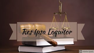 Res Ipsa Loquitor  Negligence  Law of Torts  Easy way  in Hindi [upl. by Anyek]