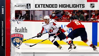 Washington Capitals vs Florida Panthers R1 Gm1 May 3 2022 HIGHLIGHTS [upl. by Ahcsat132]