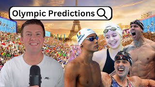 2024 Olympics Swimming Predictions  Livestream ft bigfriendlyswimpodcast [upl. by Milda]