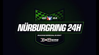 24H of Nürburgring Iracing Special Event – DAU Porsche [upl. by Htinek]