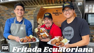 Como Hacer una Fritada Ecuatoriana con KWAEC ASADOS ManQ [upl. by Turoff94]