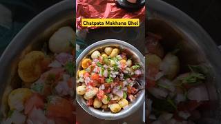 Healthy testy Makhana Bhel👌 weight loss viralvideo recipe makhana snakes dietrecipe shorts [upl. by Goody728]