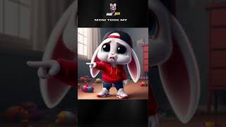 Mom Takes Favorite Toy Kid Hides It 🎮😱 rabbitlover shorts memes [upl. by Olwena169]