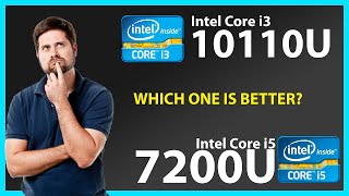 INTEL Core i3 10110U vs INTEL Core i5 7200U Technical Comparison [upl. by Jenness86]