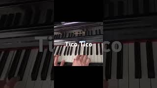 Tico Tico no Fuba Brazilian musicZequinha AbreuPiano cover [upl. by Mairam]