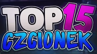 Top 15 Czcionek DARMOWYCH 2021 [upl. by Noiro340]