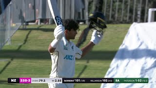 Strong batting day to open Test  DAY 1 HIGHLIGHTS  BLACKCAPS v South Africa  Bay Oval [upl. by Ordnagela]