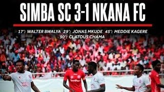 SIMBA SC VS NKANA FC 3 1 24122018 [upl. by Elrak]