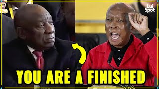 Malema explosive response to Ramaphosa on working with oppressors [upl. by Roper]