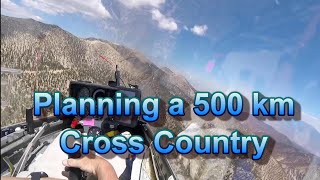 Planning a 500 km Cross Country Flight [upl. by Dredi794]