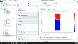 Introduction to COMSOL Multiphysics CFD module  Multiphase model [upl. by Cornew]