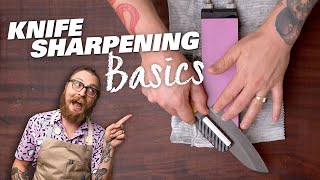 SuperSimple Whetstone Knife Sharpening Techniques [upl. by Cadal58]