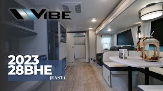 Tour the ALLNEW 2023 Vibe 28BHE Travel Trailer by Forest River [upl. by Nnaycnan824]