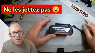 COMMENT RÉPARER UNE BATTERIE BOSCH [upl. by Masera564]