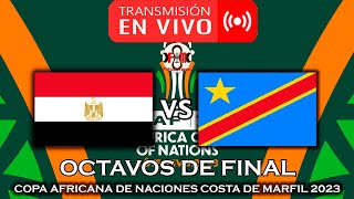 EGIPTO 🇪🇬 VS 🇨🇩 RD CONGO EN VIVO  COPA AFRICANA DE NACIONES 2023  FÚTBOL MAGNO [upl. by Markus283]