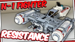 RESISTANCE N1 STARFIGHTER Alternate Build  LEGO 75249 Resistance YWing Alternate BuildMod [upl. by Mcmillan]