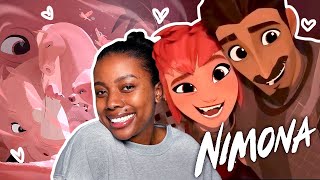 I Watched NIMONA For The First Time And Its The Best Animated Movie Of 2023 ❤️‍🔥 Reaction [upl. by Derby]