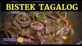 Bistek Tagalog  Beefsteak  Filipino Beef Steak Recipe [upl. by Schmidt]