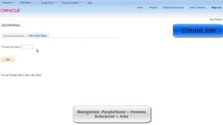 PeopleSoft Batch Scheduling [upl. by Huan]
