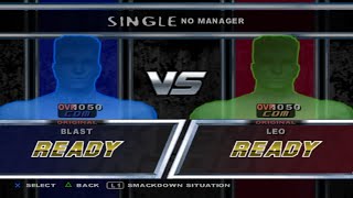 Hackers Game  Single Match Whos Gona win smackdown smackdownpain ps2 [upl. by Alon]