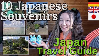 ENGDE Travel to JAPAN  10 Japanese Souvenirs recommended by Geisha [upl. by Poirer]