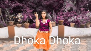 DhokaDhokaOfficial Dance Cover Ayesha HIMMATWALAAjayDevgnTamannaah [upl. by Ekralc492]