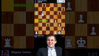 Magnus Carlsen 🦌  game of the day 🥵 chess [upl. by Edualc818]