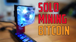 Solo Mining Bitcoin  GekkoScience Compac F 300Gh [upl. by Pelmas124]